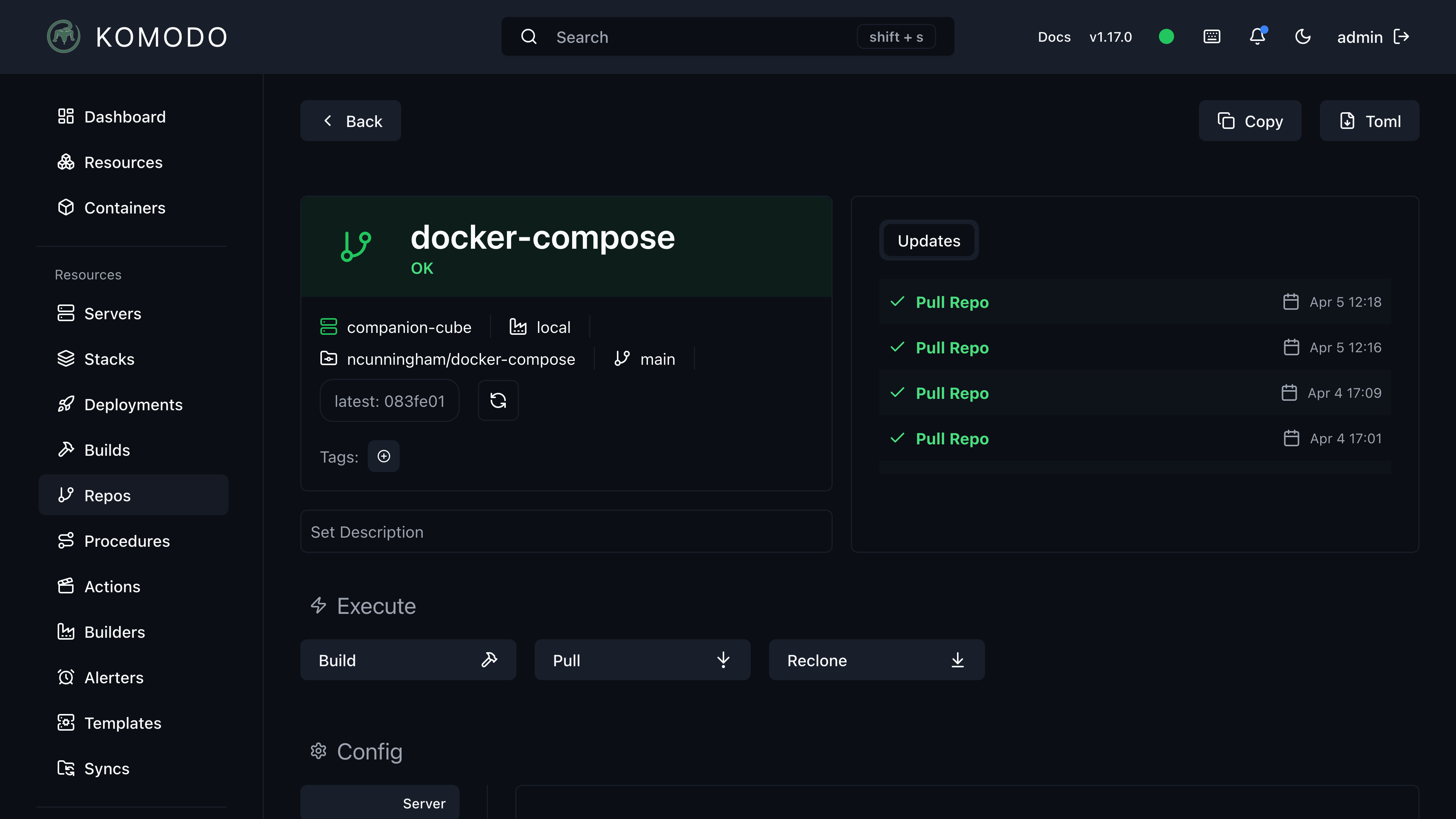 Docker Compose Repo in Komodo Docker Compose Repo in Komodo